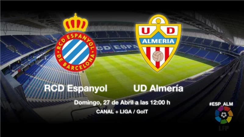 Soi kèo Espanyol vs Almeria 2h ngày 5/6/2023, Laliga